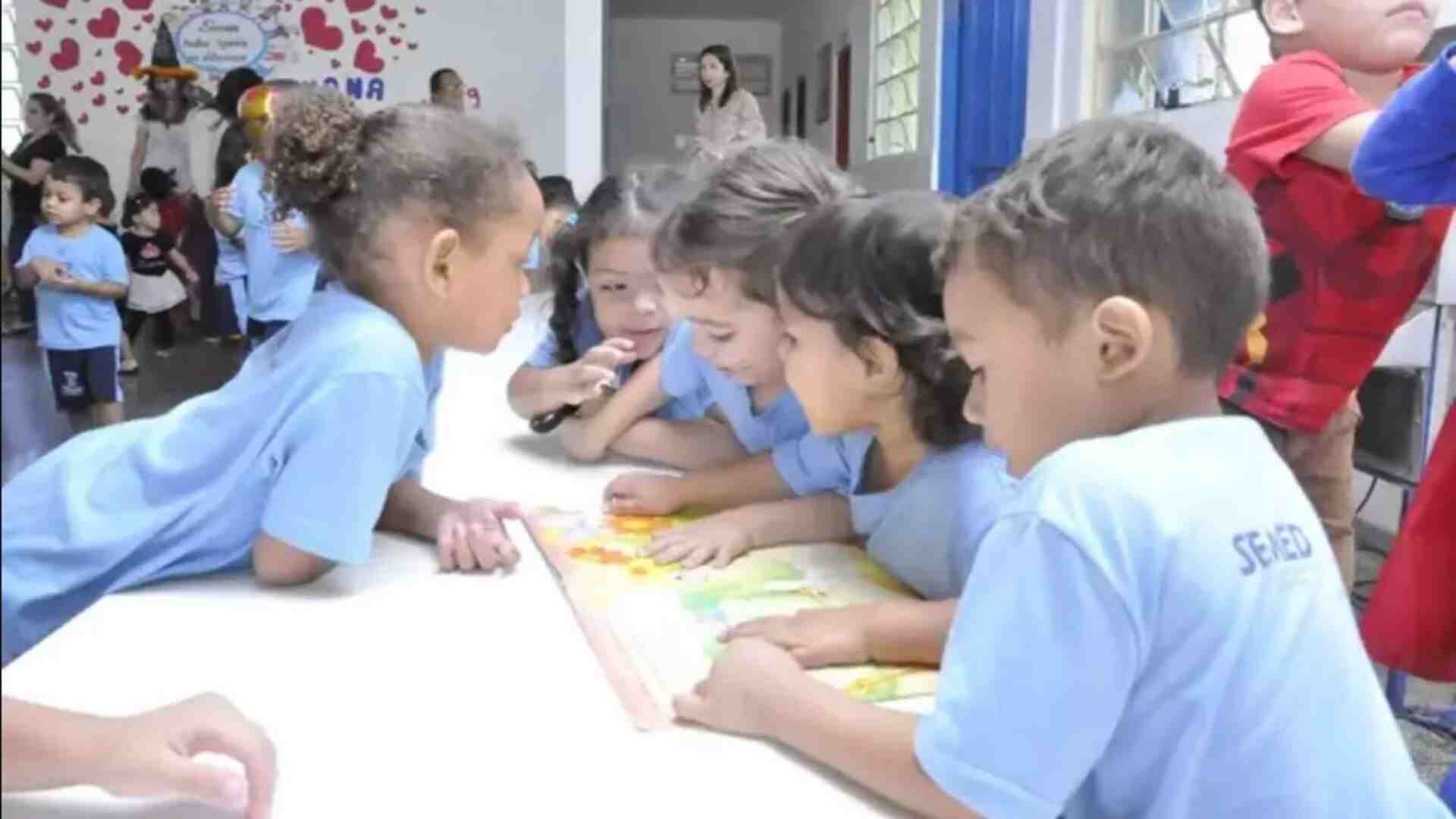 Semed Alunos em Emei de Campo Grande