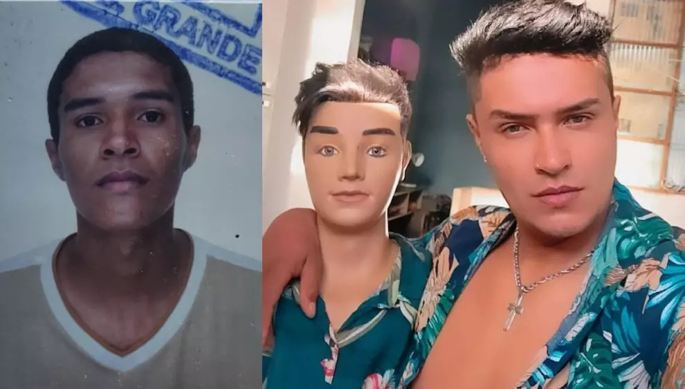 Antes e depois impressionante do barbeiro Marcelo- (Fotos: Arquivo Pessoal)
barbieverso