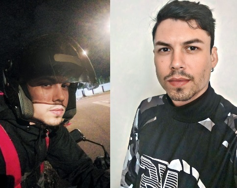 No TikTok, Raul mostra rotina como motoboy em Campo Grande - (Fotos: Arquivo Pessoal)