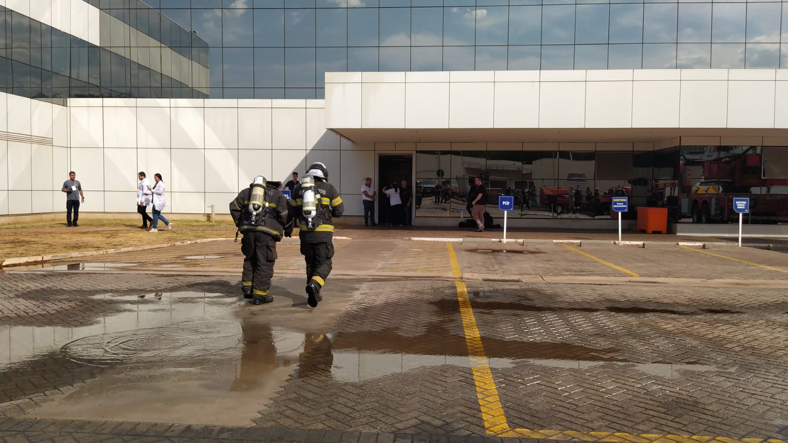 Simulação bombeiros