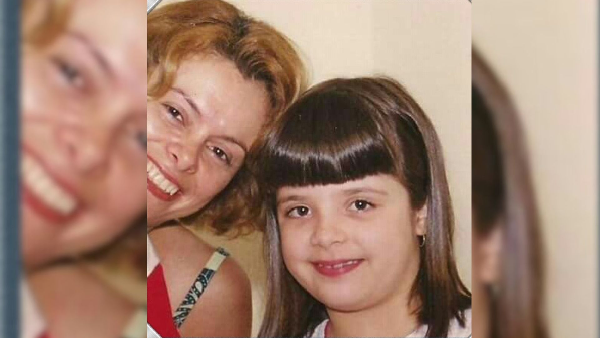 Luciene ao lado da filha Luane