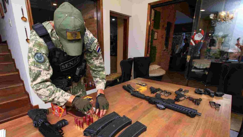 Armas apreendidas