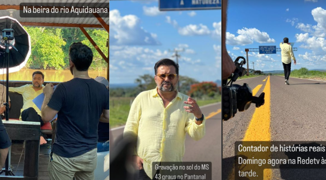Pantanal de MS também vai aparecer no programa