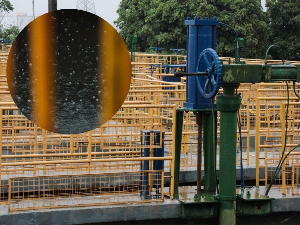 Estação de tratamento de água, em Campo Grande (Madu Livramento/Jornal Midiamax)