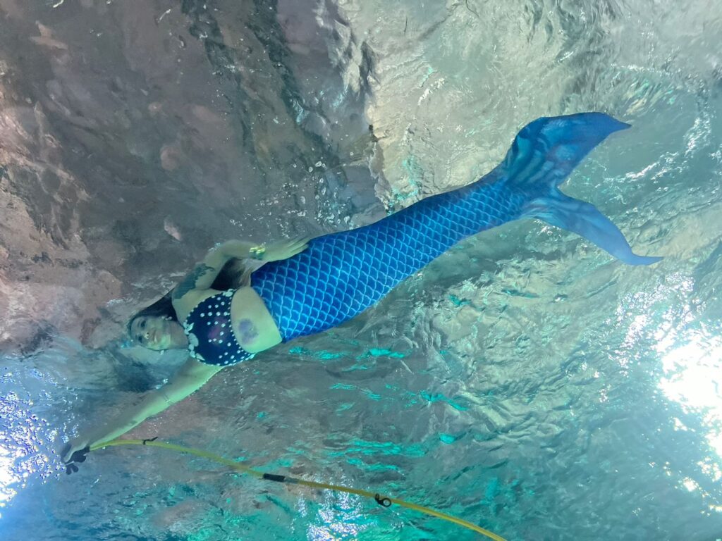 Se depender de Giuliana, sereia reaparecerá em breve - (Foto: Bioparque Pantanal)