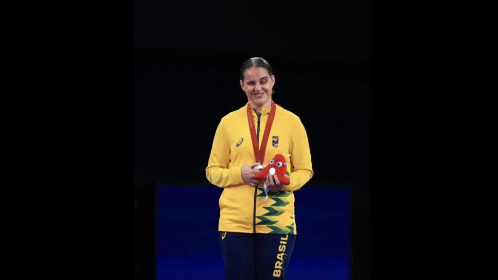 Erika Cheres Zoaga conquistou a medalha de prata 