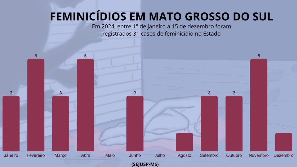 Feminicídios em MS
